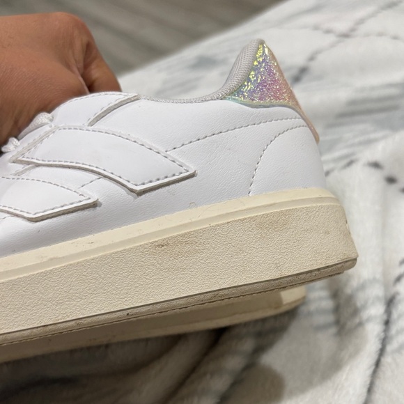 adidas White and Cream Women's Sneakers - Picture 9 of 10